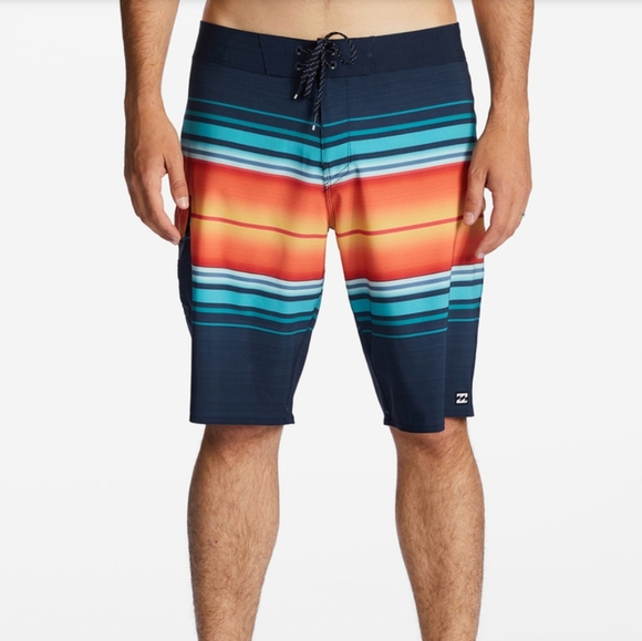 Billabong Other - 173. Billabong All Day Stripe Pro Performance Boardshorts | Color: Navy